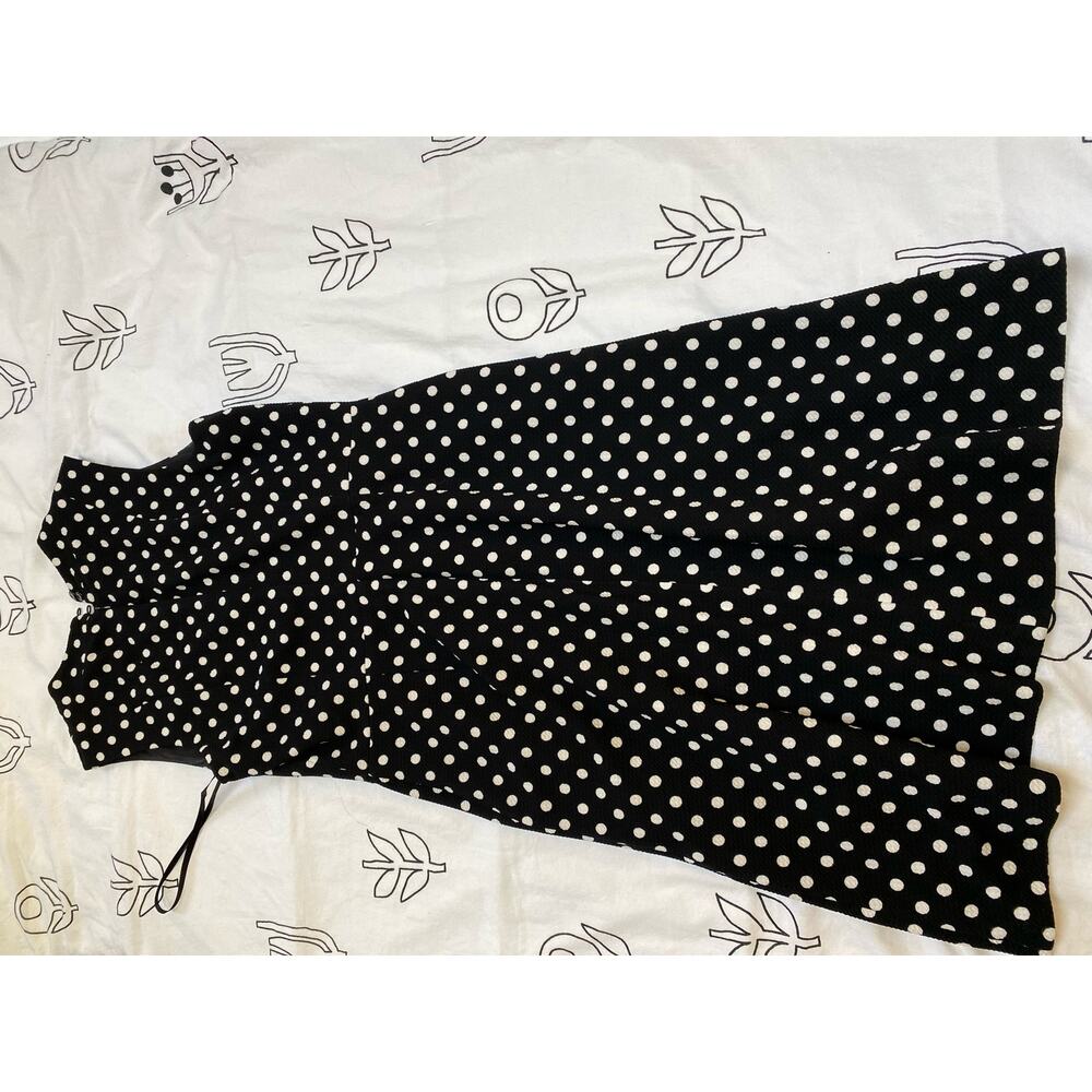 Nine West Polka Dot Black and White Dress - Picture 3 of 5